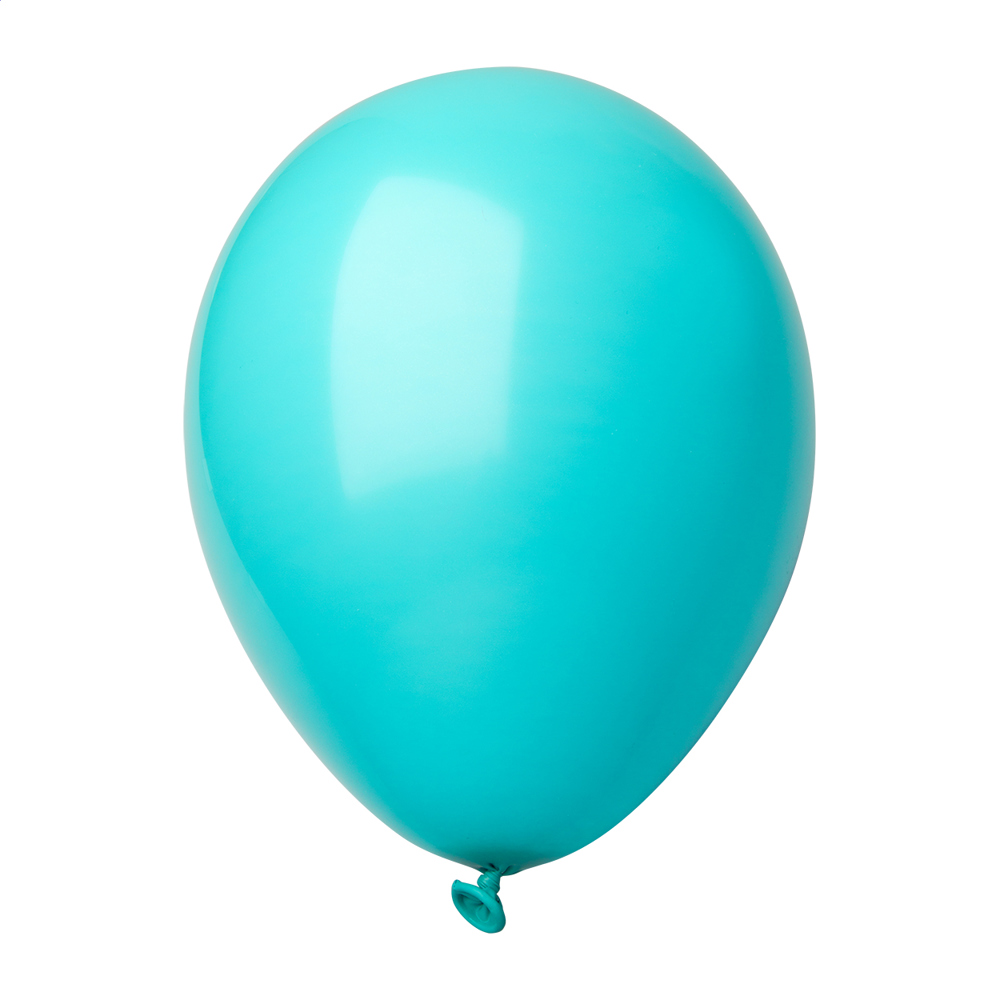 CreaBalloon - ballon, pastel kleuren - met logo of onbedrukt bestellen - Turquoise