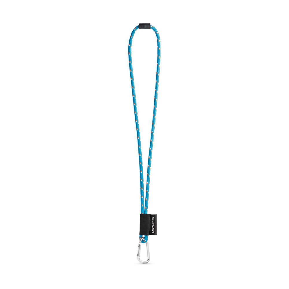 75091. Lanyard Nautic Long Set. Standaard modellen - met logo of onbedrukt bestellen - 304 - Licht blauw
