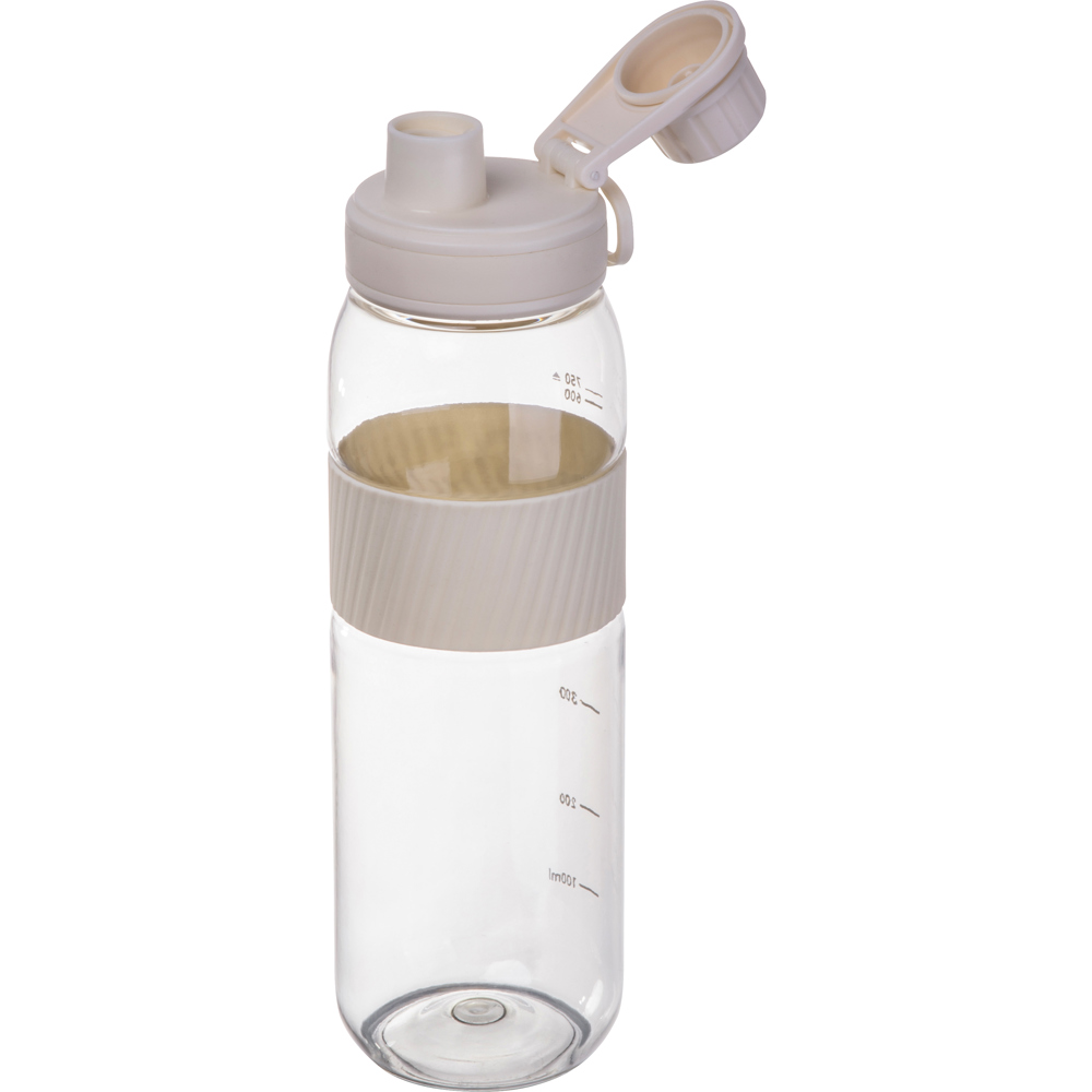 Tritan waterfles met siliconen handvat
