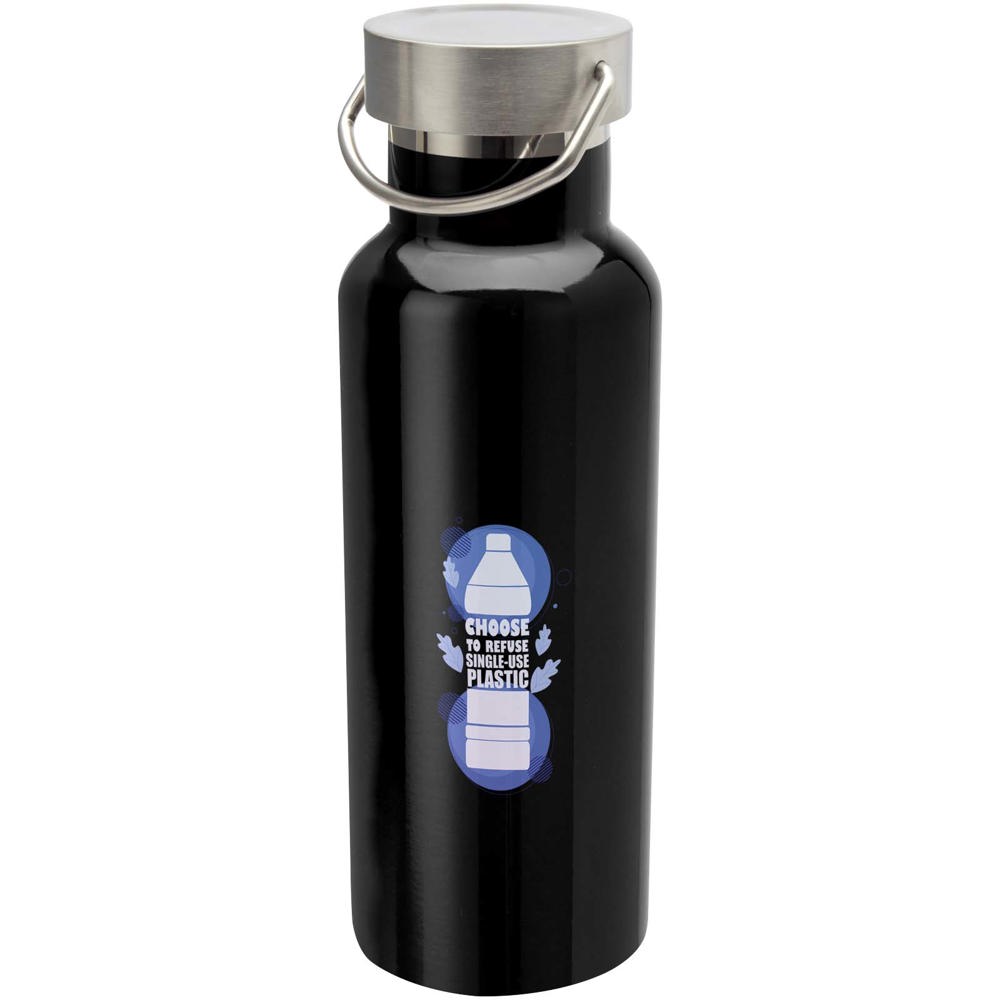 Thor 500 ml RCS gecertificeerde waterfles van gerecycled roestvrijstaal