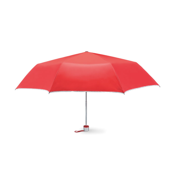 CARDIF - Opvouwbare paraplu - met logo of onbedrukt bestellen - Rood