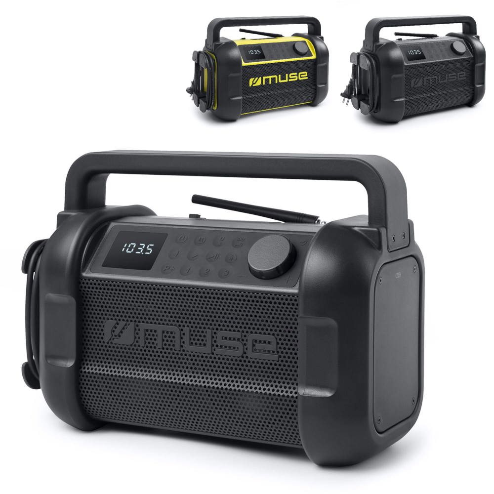 M-928 | Muse bouwradio met Bluetooth 20W met FM-radio - bedrukt of onbedrukt verkrijgbaar