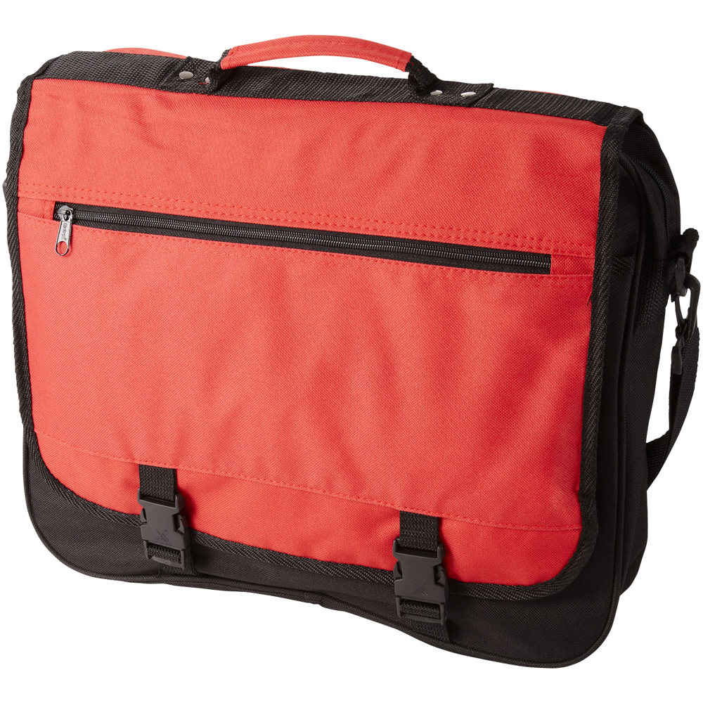 Anchorage polyester conferentietas 11L - met logo of onbedrukt bestellen - Rood