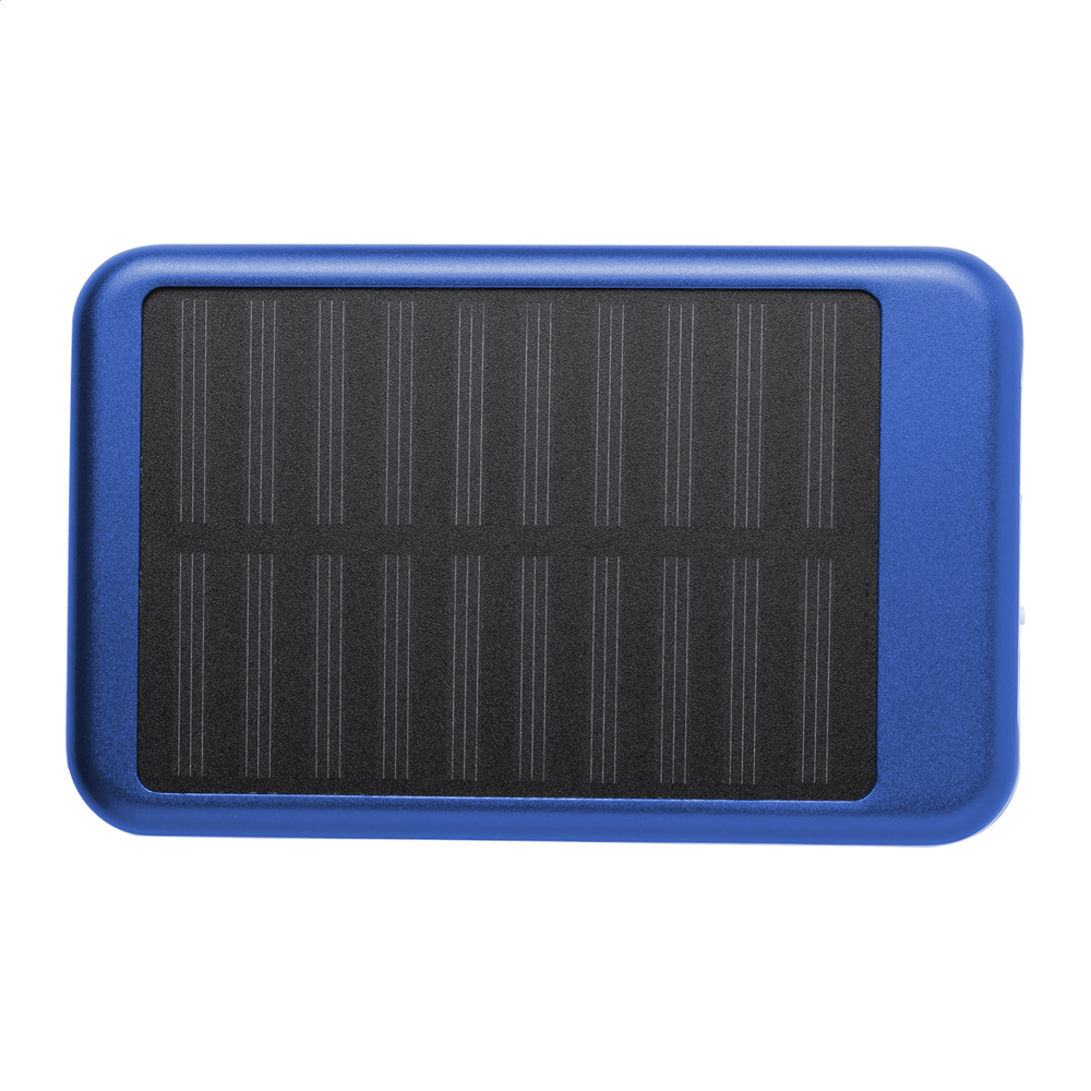 SunFour - powerbank - bedrukt of onbedrukt verkrijgbaar - blauw