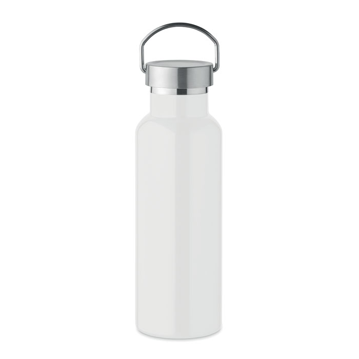 FLORENCE - Dubbelwandige fles 500 ml - kopen of bedrukken - wit