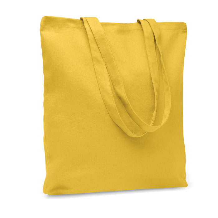 RASSA COLOURED - Stevige canvas boodschappentas - voor bedrijven en relatiegeschenken - geel