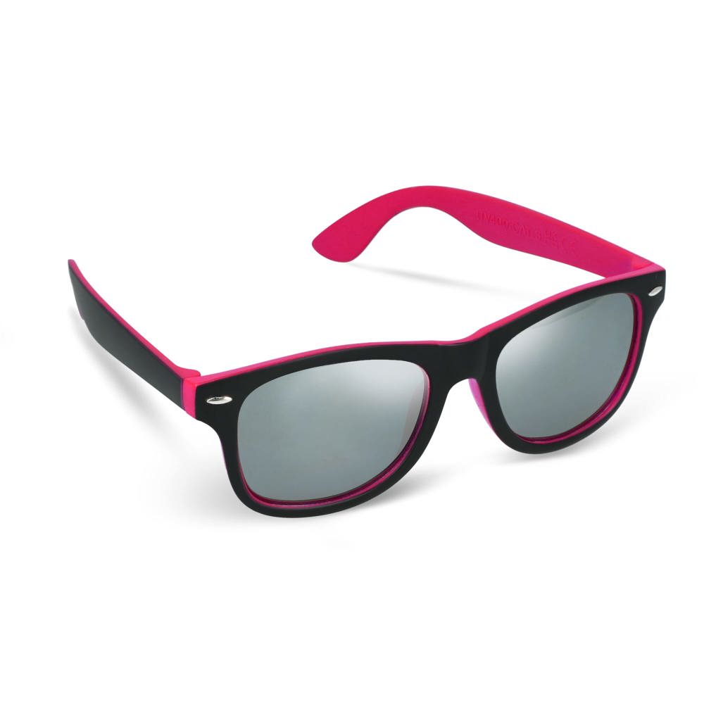 Zonnebril Tate spiegelglas UV400 - voor bedrijven en relatiegeschenken - roze