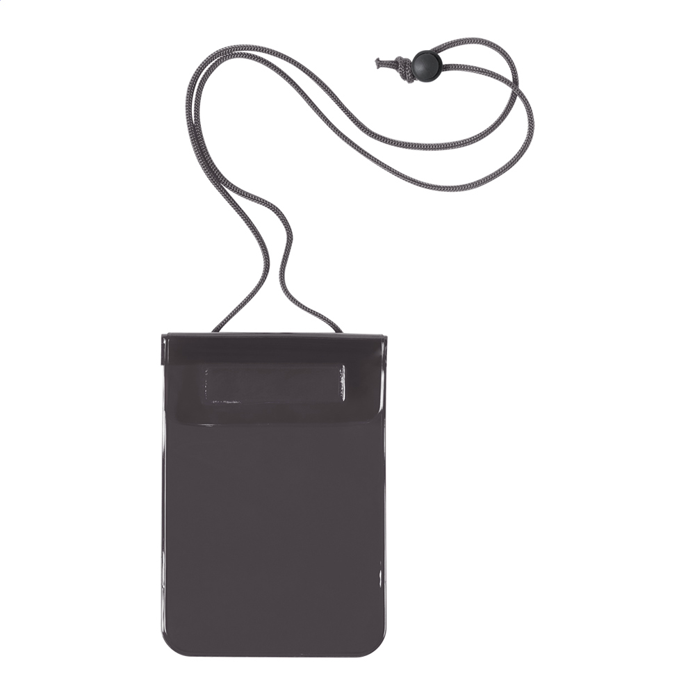 Coprox - waterdichte mobiele telefoon hoes - bedrukt of onbedrukt verkrijgbaar - Zwart