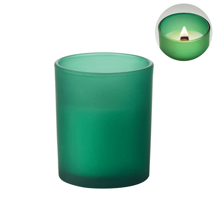 KIVAS WOOD - Plantaardige waskaars 80gr