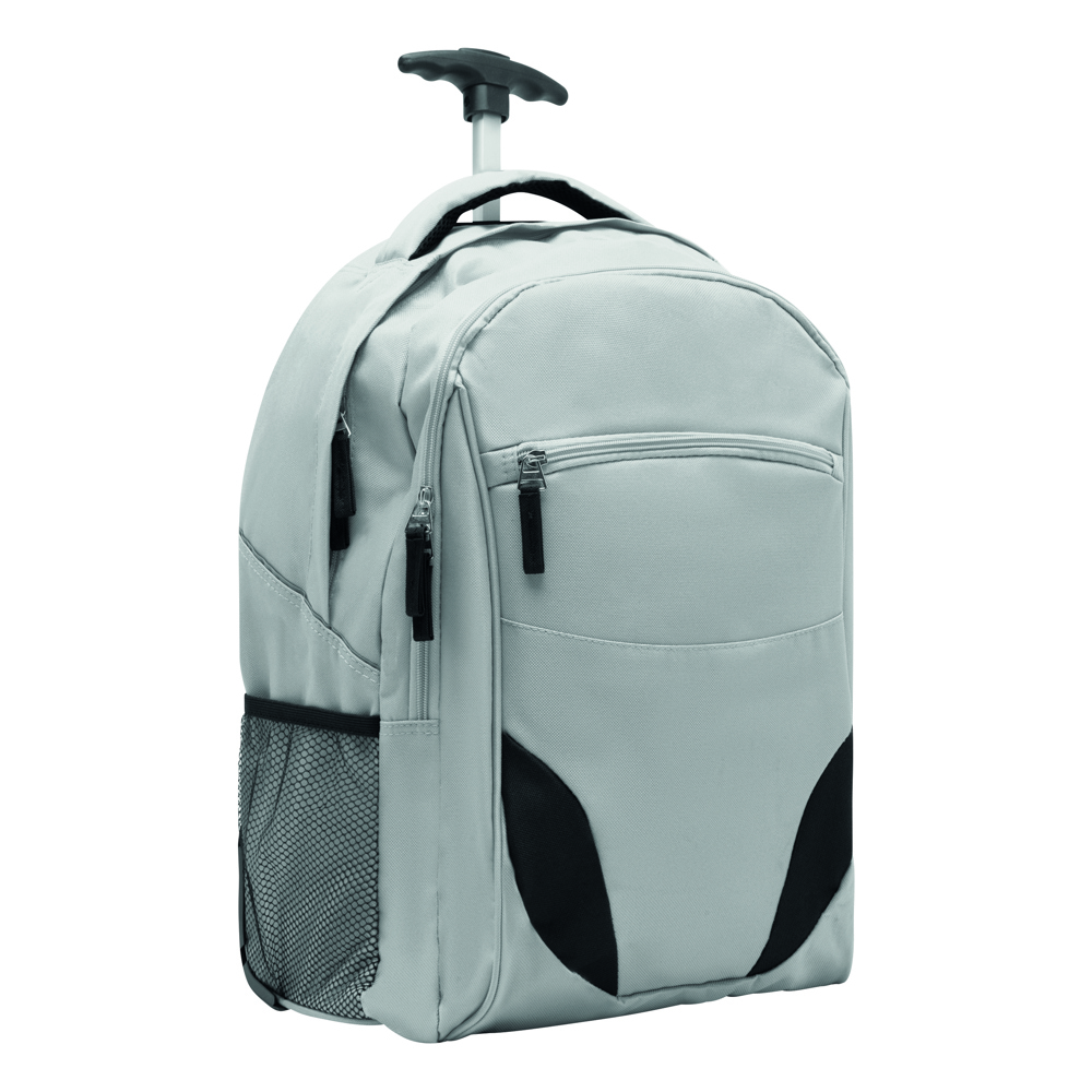 TRAILER - Trolley-rugzak - voor bedrijven en relatiegeschenken - grijs