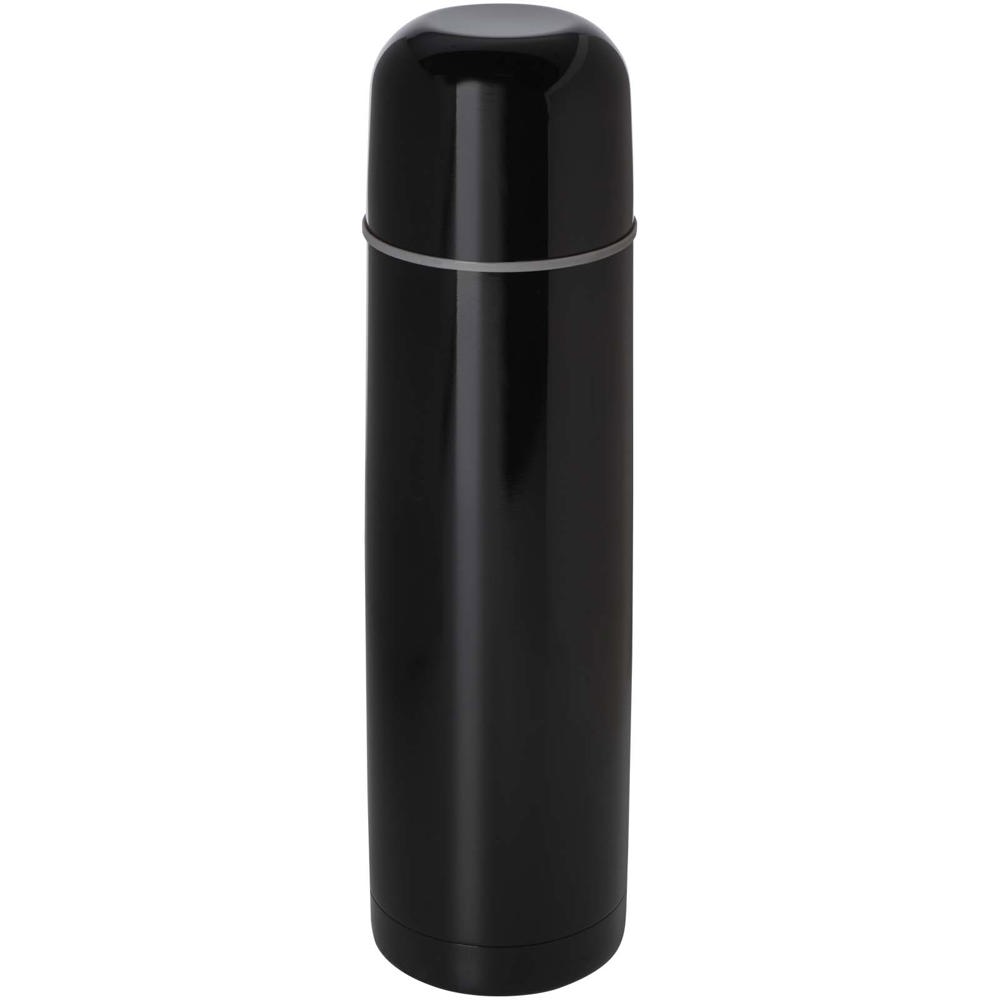Sullivan 750 ml RCS-gecertificeerde gerecyclede roestvrijstalen vacuümgeïsoleerde fles - kopen of bedrukken - Zwart