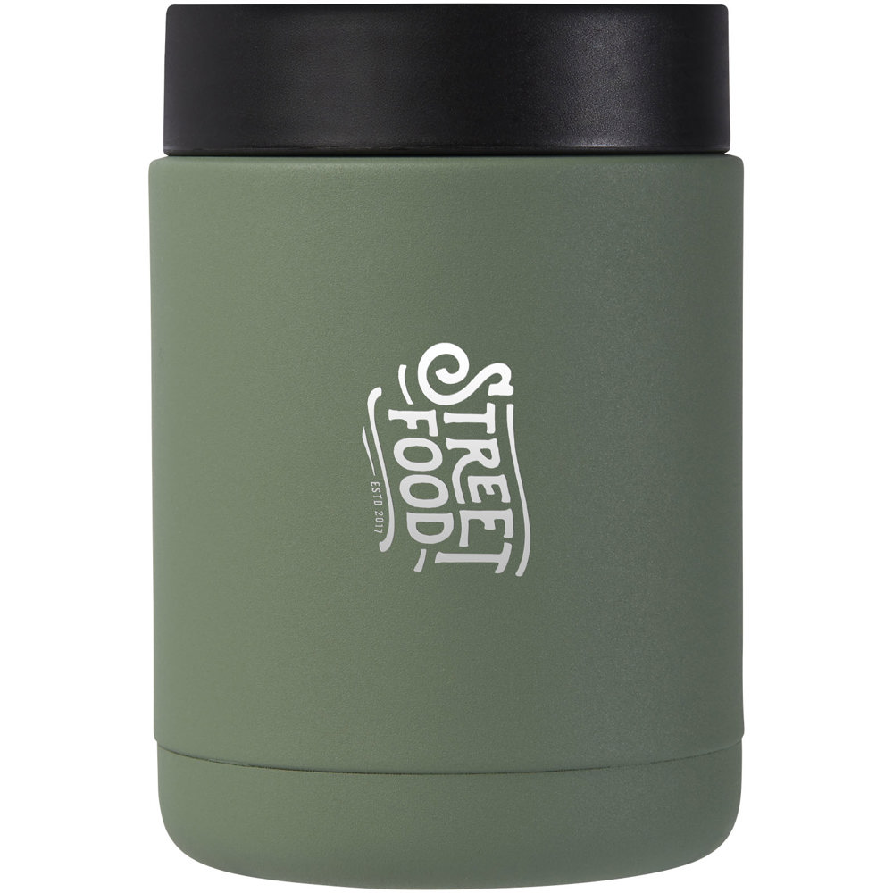 Doveron 500 ml geïsoleerde lunchpotan gerecycled roestvrijstaal
