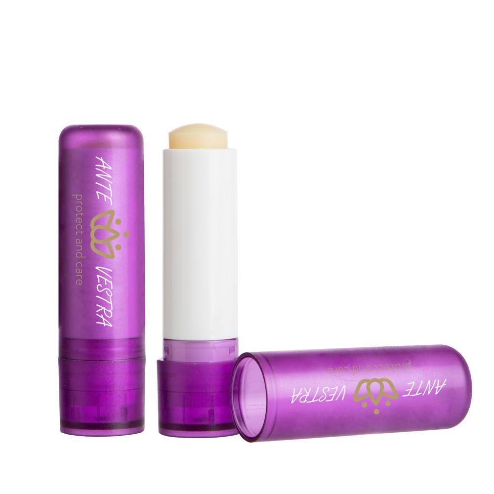 Lippenbalsem spf20 - met logo of onbedrukt bestellen - Paars frosted