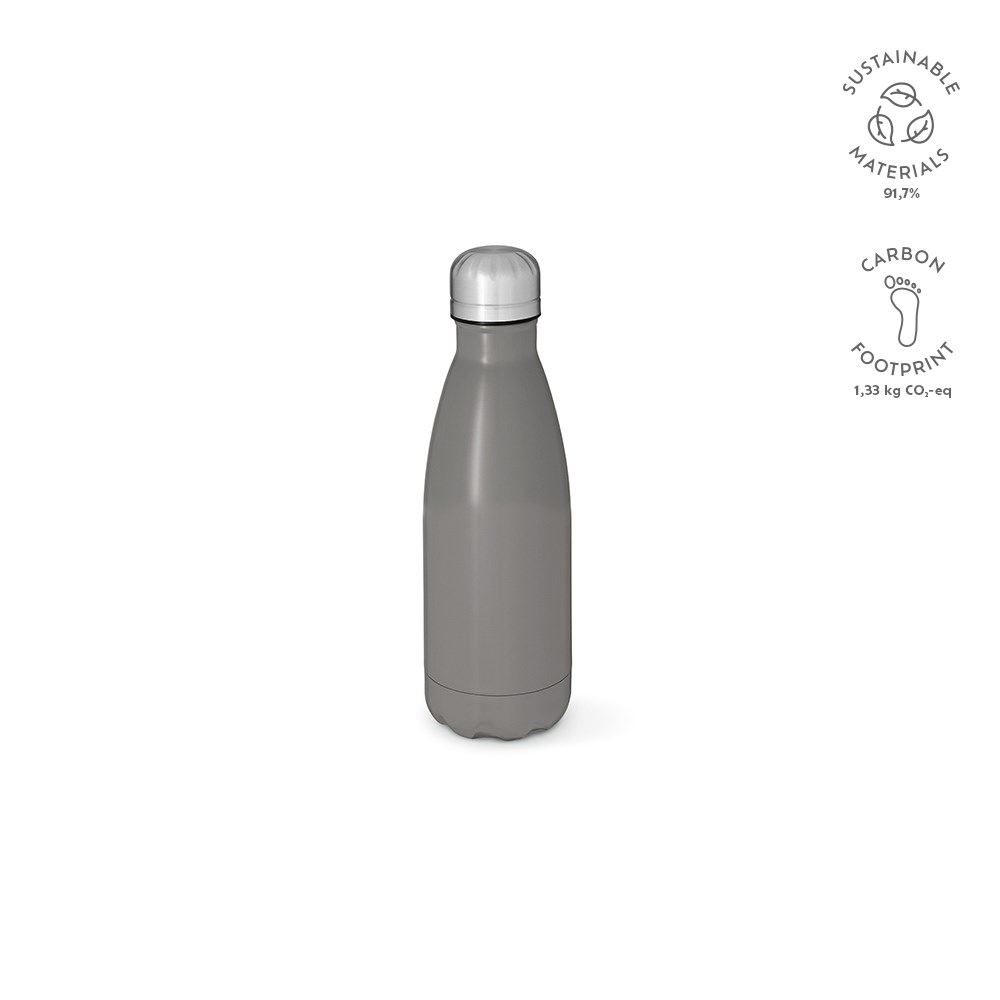 Mississippi 450 fles gerecycled roestvrij staal 430 ml - kopen of bedrukken - grijs