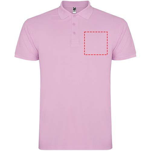 Star 200 g/m² herenpolo met korte mouwen